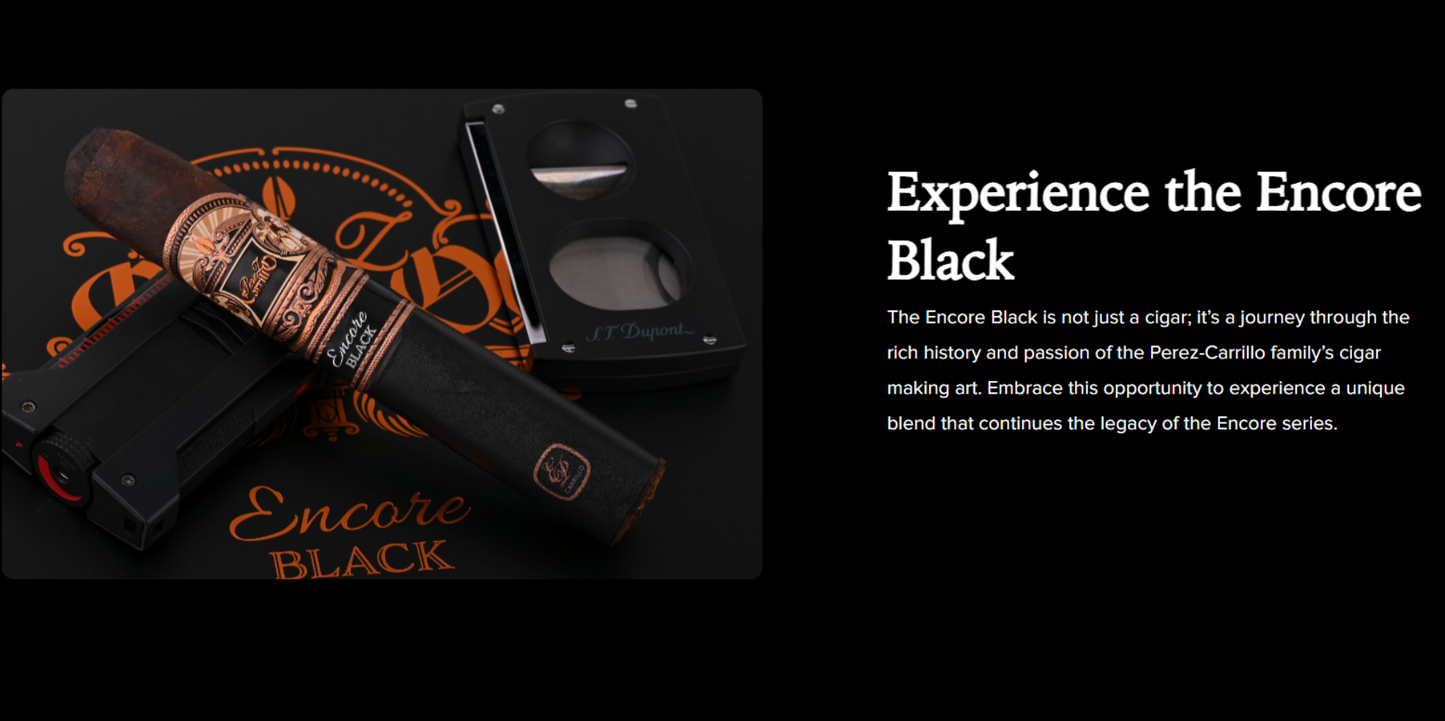 PEREZ-CARRILLO ENCORE BLACK